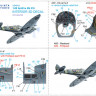 Quinta studio QD48121 Spitfire Mk.XVI (Eduard) 3D Декаль интерьера кабины 1/48