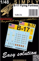 HGW 148434 Seatbelts B-17 Flying Fortress (SIMPLY) I. 1/48