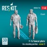 Reskit F48114 F-14 Tomcat pilots stand.p. (2 pcs.) Type 2 1/48
