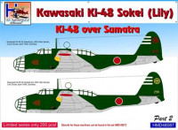 Hm Decals HMD-48087 1/48 Decals Ki-48 Sokei (Lily) over Sumatra Part 2