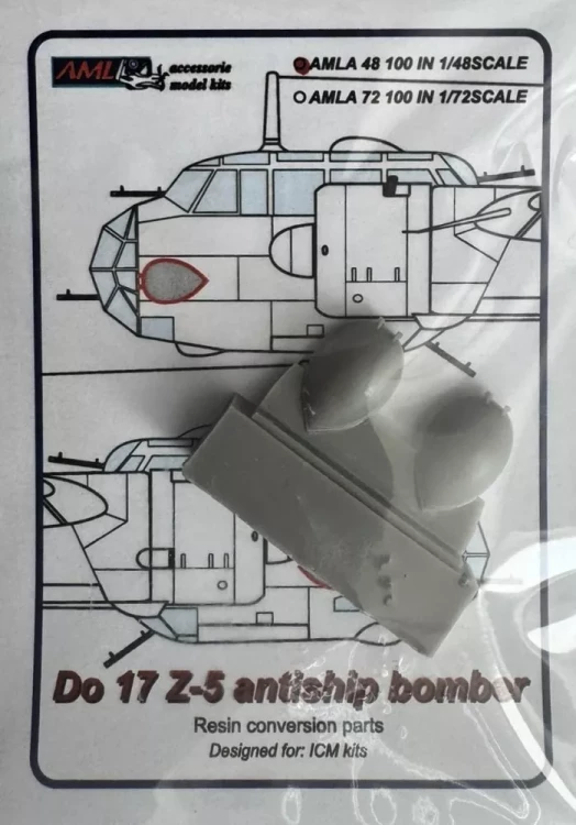 AML AMLA48100 Dornier Do 17 Z-5 - Conversion set 1/48