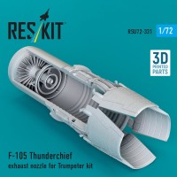 Reskit U72331 F-105 Thunderchief exhaust nozzle (TRUMP) 1/72