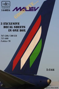 HAD 144024 Decal Im memoriam MALEV (tripple pack) 1/144