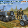 Bronco CB35138 Krupp Protze L2H143 Kfz.69 Late version with 3.7cm Pak 36 1/35