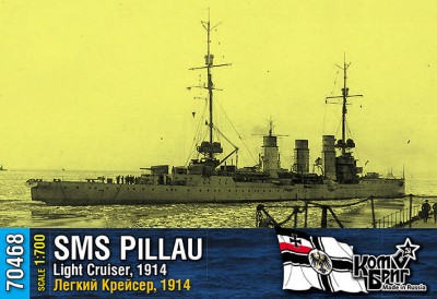 Combrig 70468 German Pillau Light Cruiser, 1914 1/700