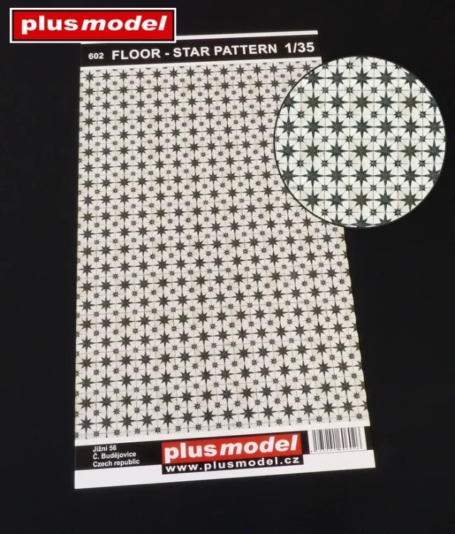 Plusmodel M-602 Floor - star pattern 1/35