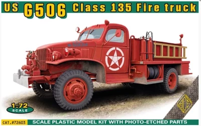 Ace Model 72603 US G506 Class 135 Fire truck 1/72