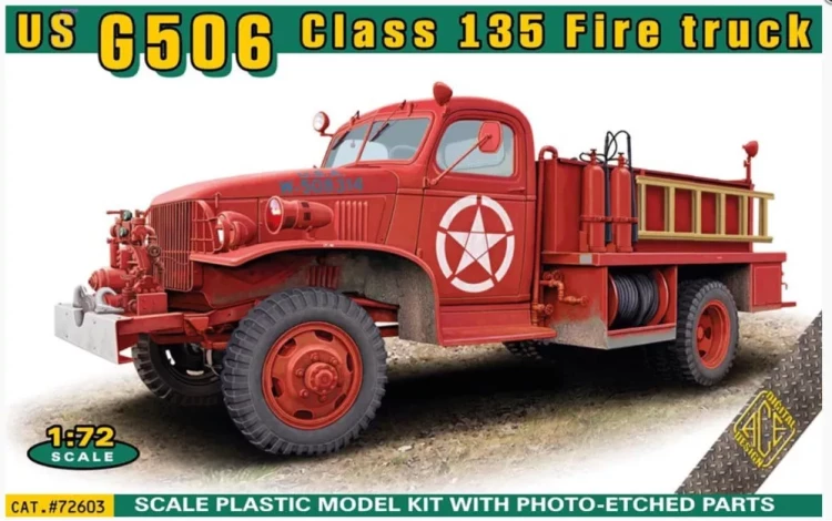 Ace Model 72603 US G506 Class 135 Fire truck 1/72