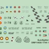 4+ Publications DMF14436 Decals Eurofighter Two-seater 1/144