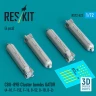 Reskit 72523 CBU-89B cluster bombs GATOR (4 pcs.) 1/72