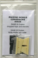 Maestro Models MMCK-4808 1/48 SAAB 35 Draken - dropped flaps and elevons