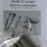 Maestro Models MMCK-7268 1/72 SAAB 32 Lansen Gamma conversion (HELL)