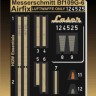 HGW 124525 Seatbelts Messerschmitt Bf 109G-6 (AIRF) 1/24