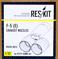 Reskit RSU32-0012 F-5 (E) exh.nozzles (KITTYH) 1/32