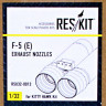 Reskit RSU32-0012 F-5 (E) exh.nozzles (KITTYH) 1/32
