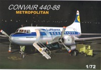Mach 2 MACH7253 Convair CV-440 Metropolitan Decals Lufthansa 1/72
