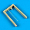 QuickBoost QB72288 Ju 88/Ju 188 pitot tube & fuel pipe 1/72
