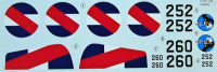 LF Model C4853 Decals Mustangs over Uruguay (TAM/HAS/REV) 1/48
