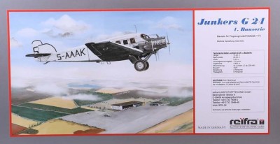 Veb Plasticart Junkers G24 1 1/72