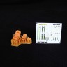 Metallic Details MDR48265 Martin B-26B Marauder seats x 2 with seatbelts (3d-printed) 1/48