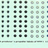 LF Model C72153 Decals British producer propeller labels IV. 1/72