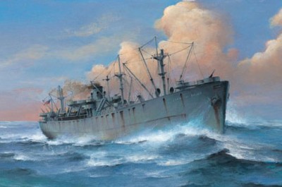 Trumpeter 05756 Корабль SS John W. Brown Liberty Ship 1/700