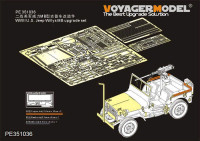 Voyager Model PE351036 WWII U.S. Jeep Willys MB upgrade set(MENG VS-011) 1/35