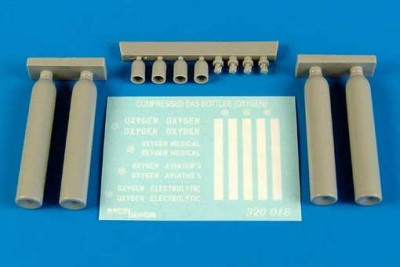 Aerobonus 320018 Compressed gas bottles - oxygen 1/32