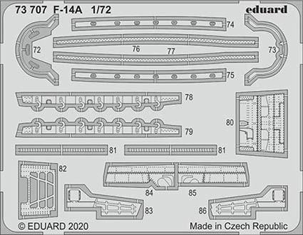 Eduard 73707 SET F-14A (ACAD)