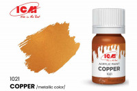 ICM C1021 Медь(Copper), краска акрил, 12 мл