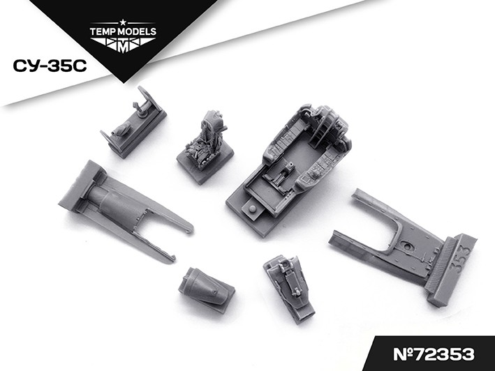 Temp Models 72353 Кабина Су-35 Hasegewa 1/72