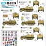 Star Decals 35-C1370 Sd.Kfz.250 'neu' # 1Sd.Kfz.250/1 and Sd.Kfz.250/3 on the West Front. 2.Pz-Div, 1.SS-LAH, 9.SS-Hohenstaufen(?) and 10.SS-Frundsberg 1/35