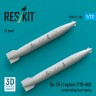 Reskit RSU72-326 Su-25 Frogfoot PTB-800 underw.fuel tanks (2x) 1/72