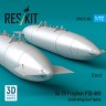 Reskit RSU72-326 Su-25 Frogfoot PTB-800 underw.fuel tanks (2x) 1/72