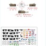 Star Decals 72-A1015 Royal Marines Close Support tanks. Compass scales for 2 complete models. RMASG Centaurs in Normandy 1/72