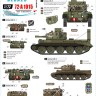 Star Decals 72-A1015 Royal Marines Close Support tanks. Compass scales for 2 complete models. RMASG Centaurs in Normandy 1/72