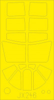 Eduard JX246 Mask 1/32 P-40N (TRUMP)
