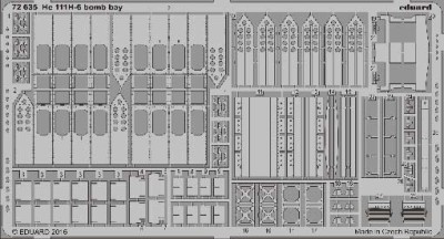 Eduard 72635 He 111H-6 bomb bay 1:72