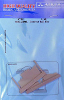 Aires 4792 MiG-23ML correct tail fin (TRUMP) 1/48