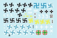 Star Decals STAR35889 Soviet BA-10 and BA-20 armoured cars in foreign service. Finland, Hungary, Sweden R.O.A. and R.O.N.A. markings 1/35