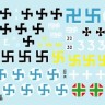 Star Decals STAR35889 Soviet BA-10 and BA-20 armoured cars in foreign service. Finland, Hungary, Sweden R.O.A. and R.O.N.A. markings 1/35