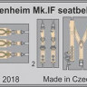 Eduard FE936 Blenheim Mk.IF seatbelts STEEL 1/48