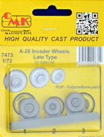 CMK 7473 A-26 Invader Wheels Late Type (ITAL) 1/72