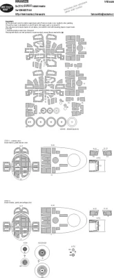 New Ware NWA-M1320 Mask Do-217K-1 EXPERT (ICM 48273) 1/48