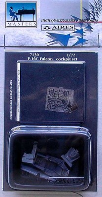 Aires 7130 F-16C Fighting Falcon cockpit set 1/72