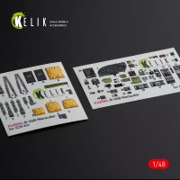 Reskit K48084 B-26B Marauder interior 3D decals (ICM) 1/48