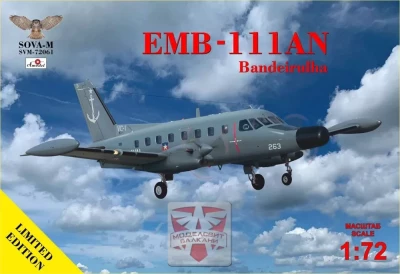 Sova Model 72061 EMB-111AN 'Bandeirulha' patrol (Argen./Chile) 1/72