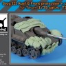 Black Dog T35273 Sturmgeschutz/StuG.III Ausf.G front protection, canvas (designed to be used with Takom kits) 1/35