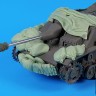 Black Dog T35273 Sturmgeschutz/StuG.III Ausf.G front protection, canvas (designed to be used with Takom kits) 1/35