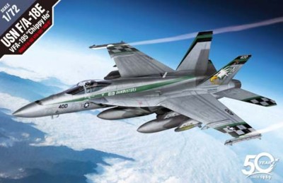 Academy 12565 Самолёт USN F/A-18E VFA-195 &quot;Chippy Ho&quot; 1/72